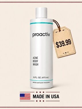 Proact acne body wash